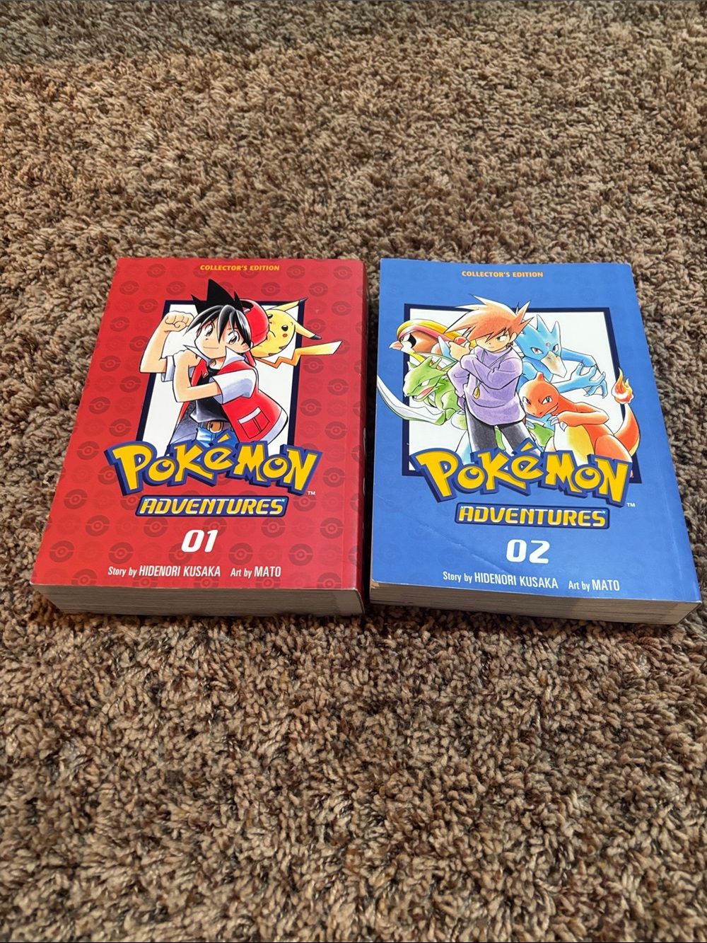 (2) Pokémon Adventures Books Collector’s Edition